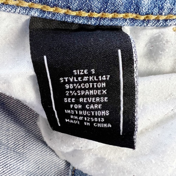 Altar'd State Light Denim Cutoff Shorts Distressed - Picture 6 of 9